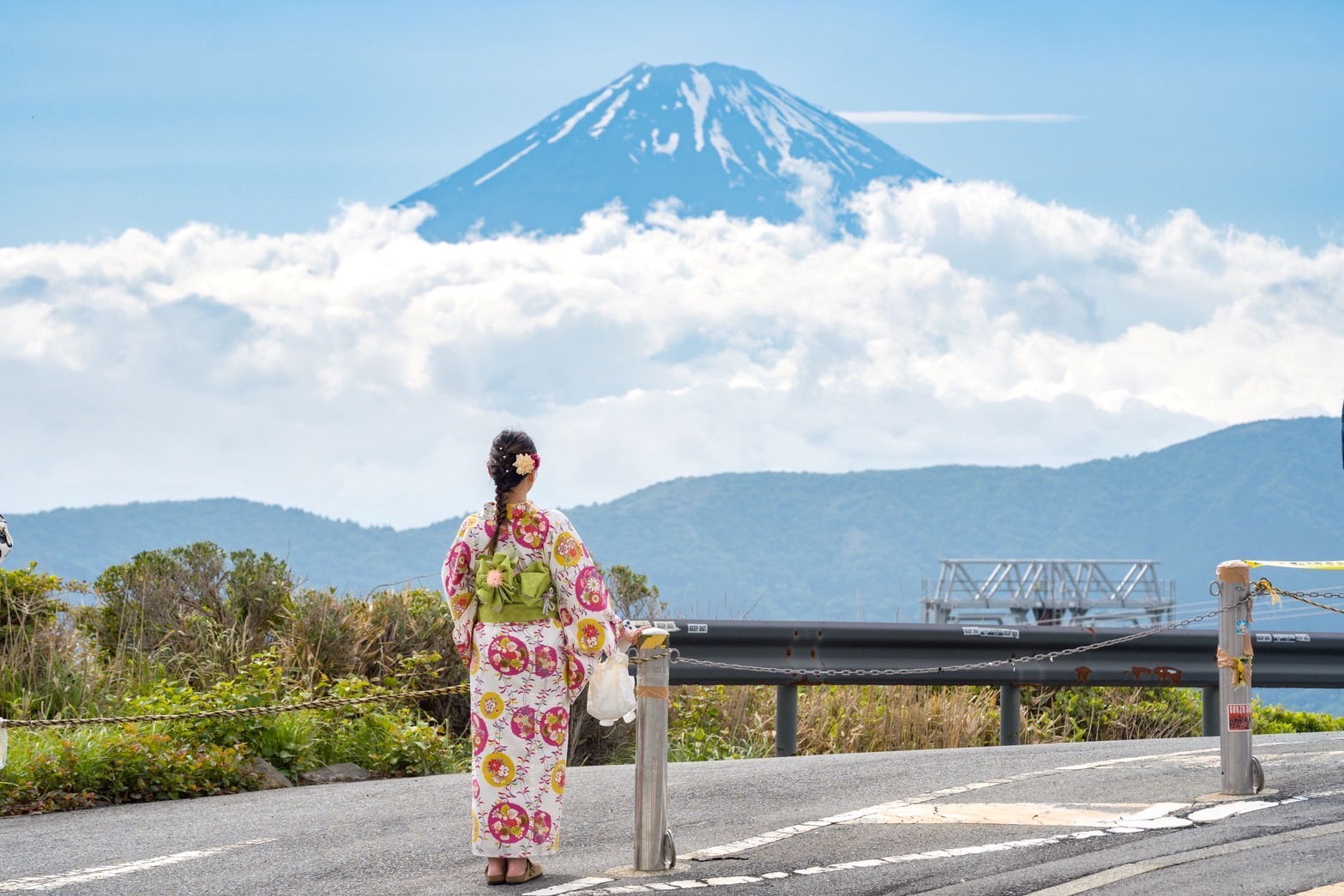 海外からのお客様です。